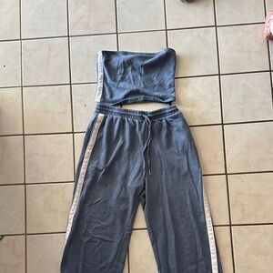 No Boundaries Blue Knit two piece set